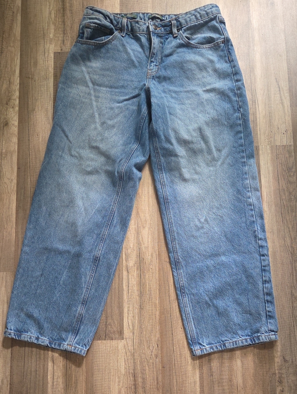 wild fable Light Wash Wide Leg Mid Rise Blue Jeans